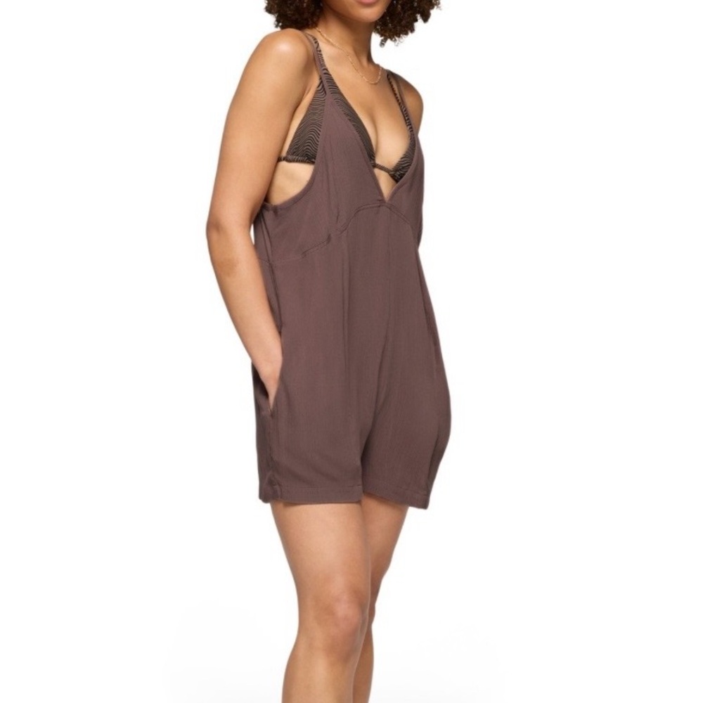 Prana Fernie V-neck romper swim cover